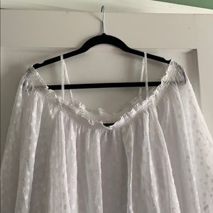 Lane Bryant off the shoulder top 18/20